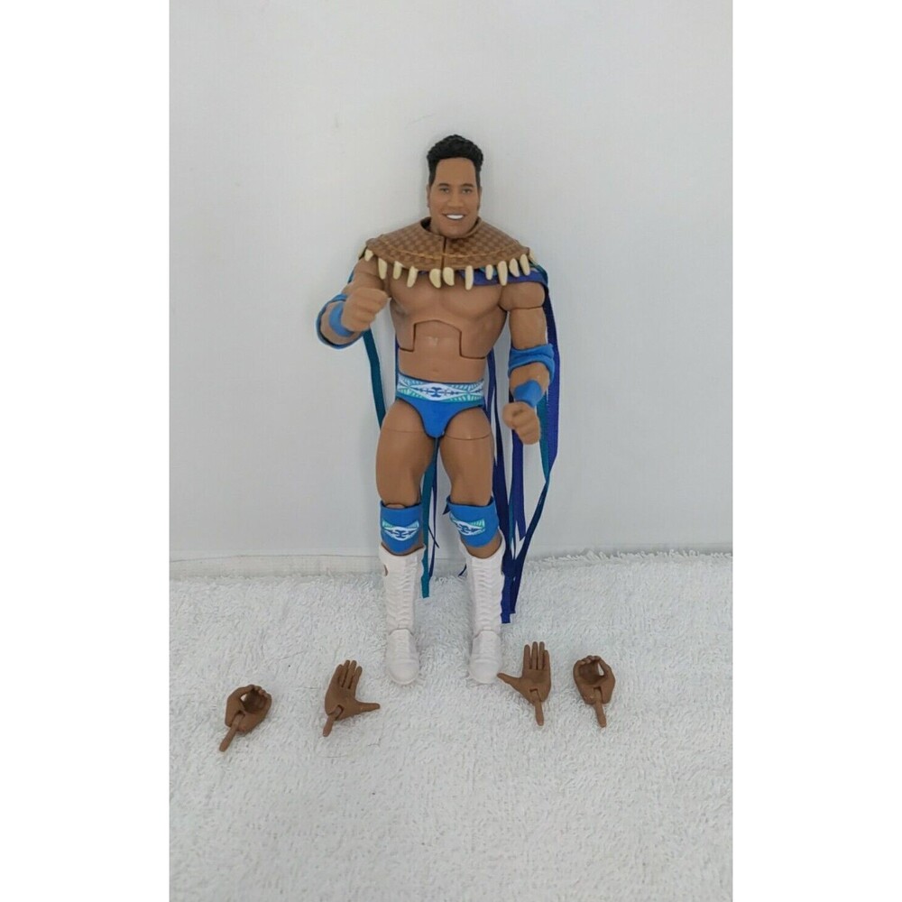 WWE Elite Collection Then Now Forever Together 6” Figure Rocky Maivia loose new